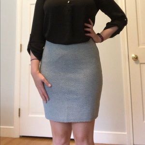 Loft grey skirt